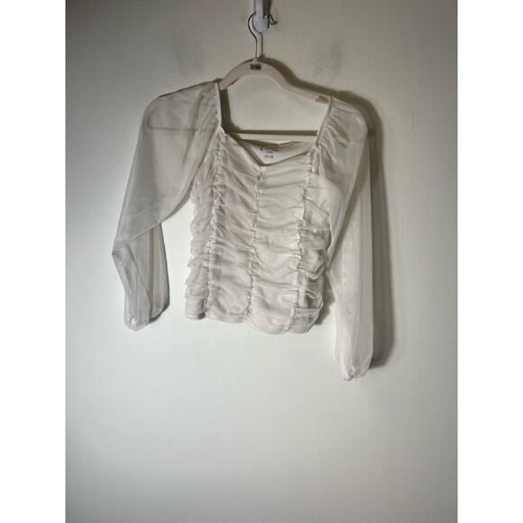 Girls Art Class Large off white top - Picture 2 of 3